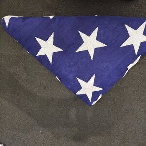 NEW VALLEY FORGE BEST 100% COTTON BUNTING AMERICAN FLAG - VETERAN CASKET 9.5'x5'